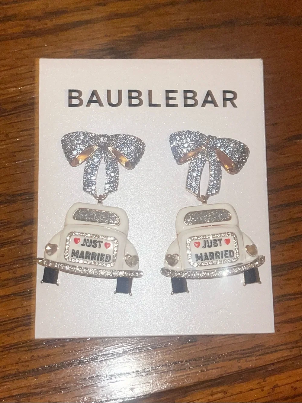 Baublebar Just Married Car Statement Earrings - Picture 3 of 4